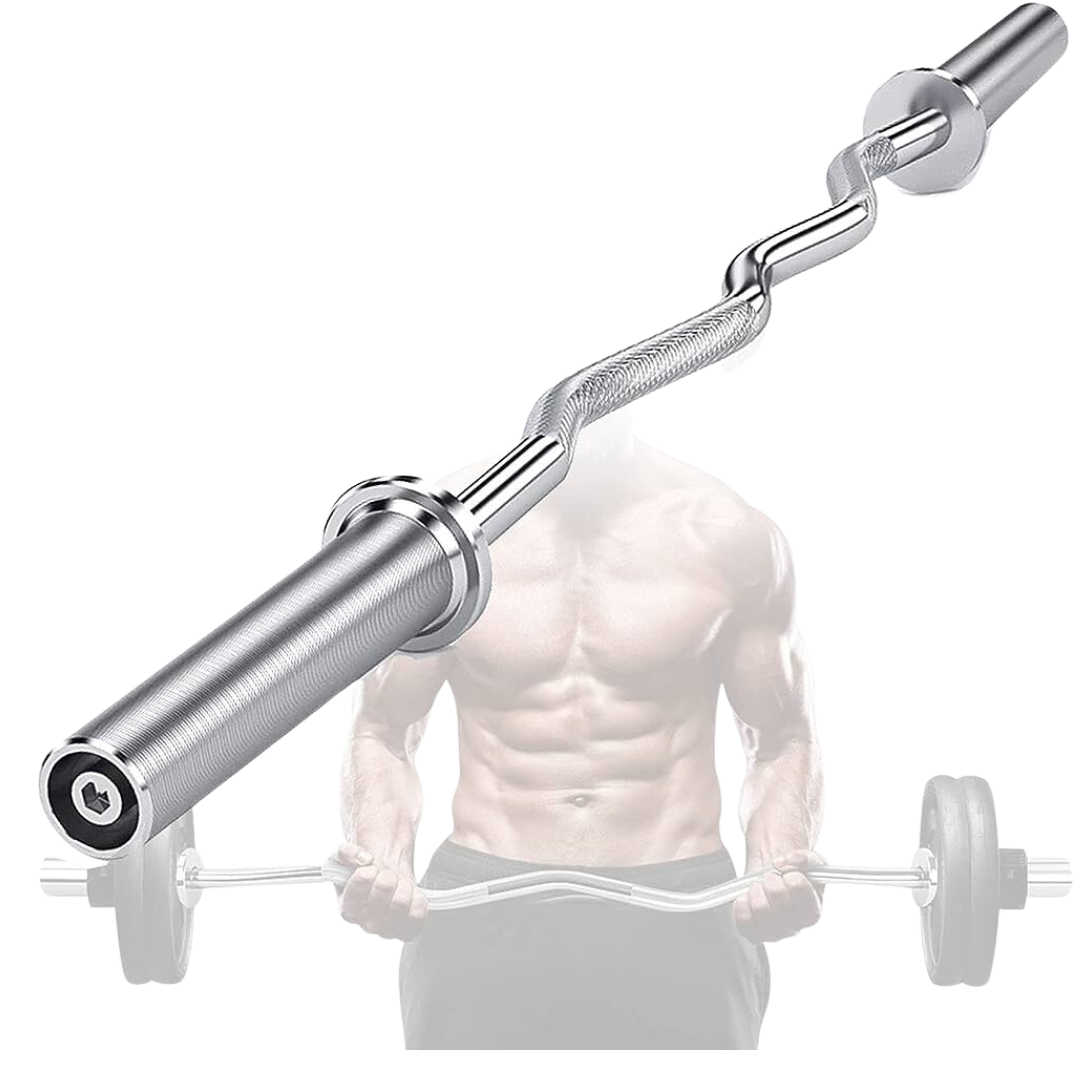 KOTTAO Barra Musculación + Tuercas (1,2 m). Barra Pesas, Discos Fitness  Desmontable. Barra Musculación para Biceps, Triceps. Gimnasio en Casa. :  : Deportes y aire libre