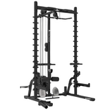 Rack Sentadillas Pull Up con Polea y Landmine