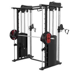 XHA-020B Smith Machine Doble Polea Multifuncional Premium – Potencia y Versatilidad en un Solo Equipo