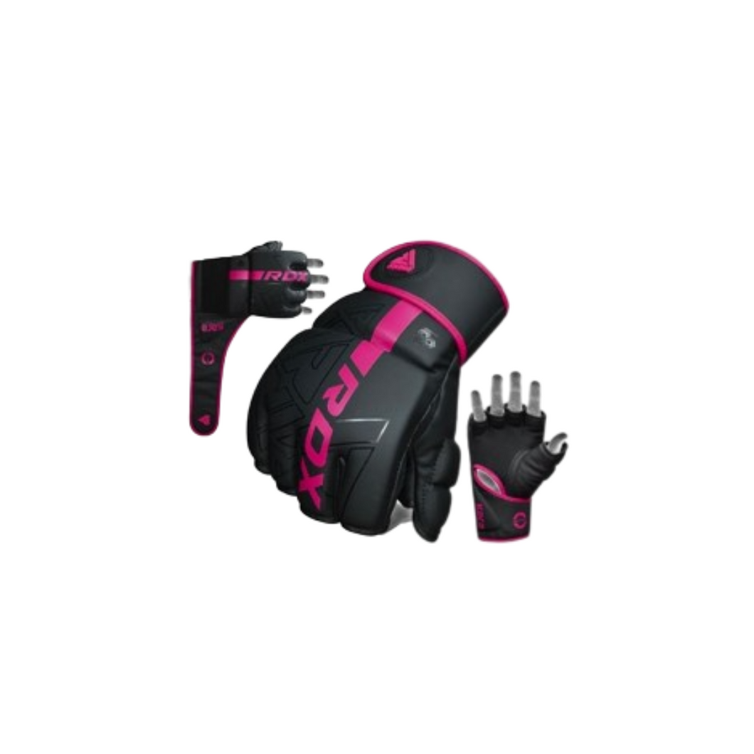 RDX F6 MMA Grappling Gloves- PINK RDX
