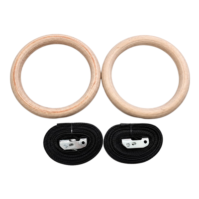 Aros De Madera 28 Mm Con Correa 4.5 M