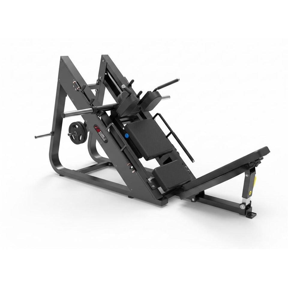 Prensa de Pierna y Hack Squat 2 en 1 Titanium JG-1662