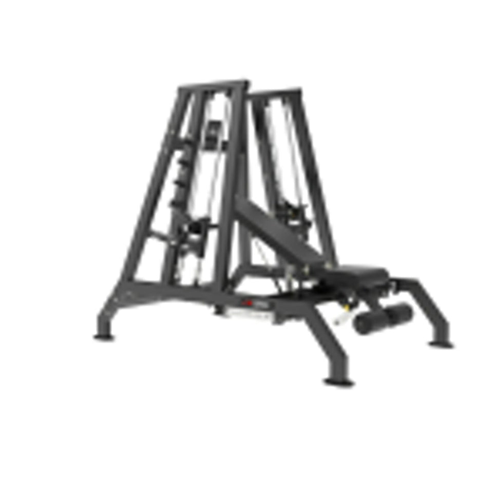 Prensa de Pecho Inclinada con Discos Trapezoid Titanium JG-BM022 — vista 4