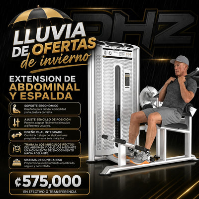 Oferta Extensión de Abdominal y Espalda