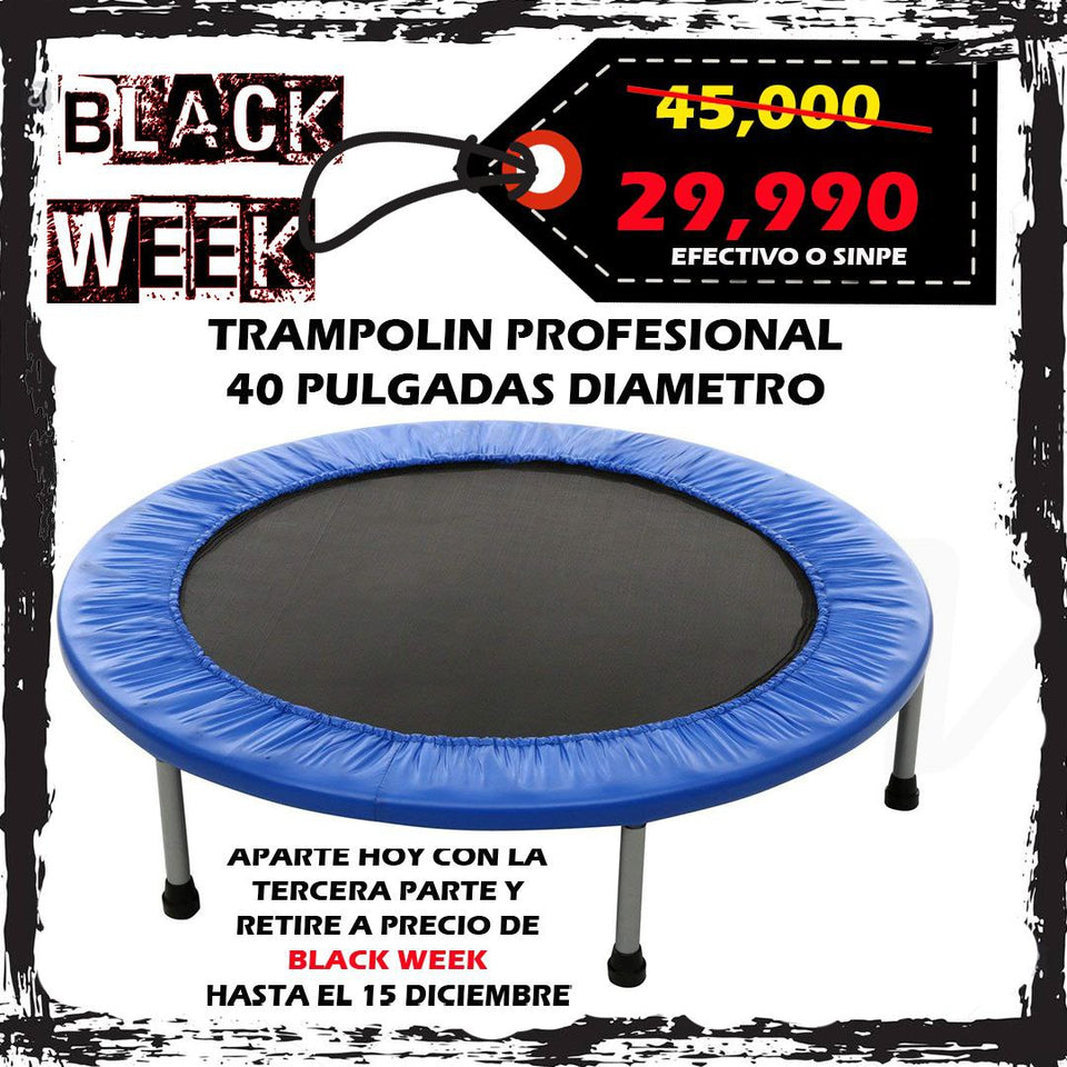 Trampolín Profesional de 40 Pulgadas