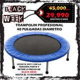 Trampolín Profesional de 40 Pulgadas