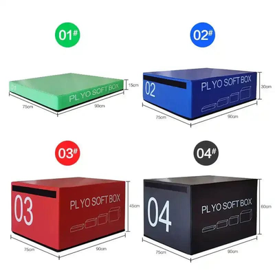 Set de 4 Cajones Pliométricos Suaves