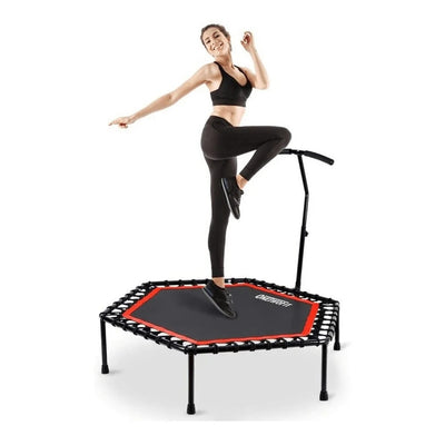 Trampolín Hexagonal con Agarre y Elástico de 1 m