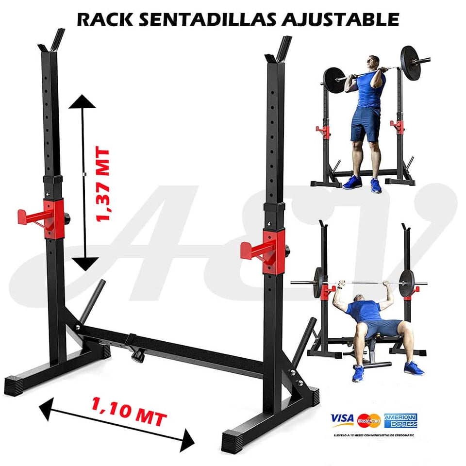 Rack de Sentadillas Ajustable
