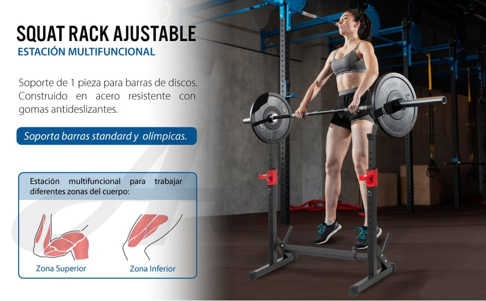 Rack de Sentadillas Ajustable